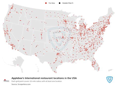 number of applebee's locations